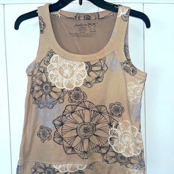 Soma Intimates simplici-tee’s Tank Cami small 100% cotton Sleeveless - Picture 1 of 2